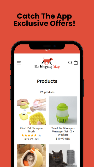 The Wagging App Plakat