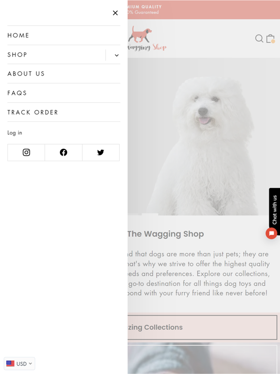 The Wagging App Plakat