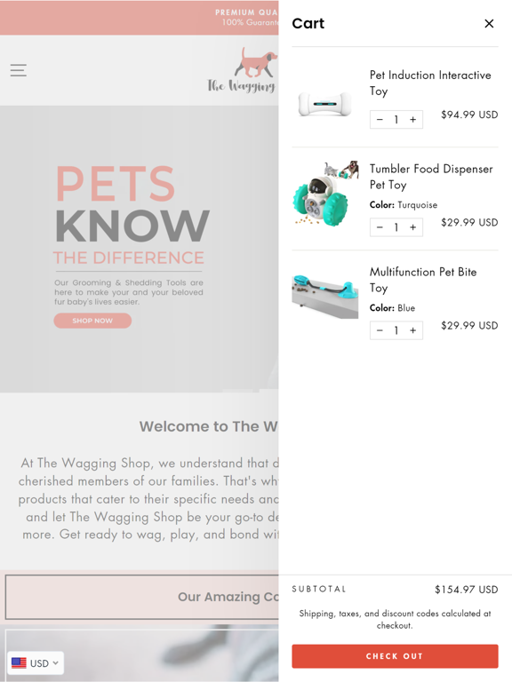 The Wagging App Plakat