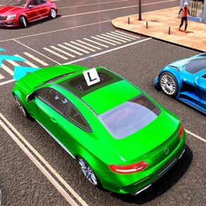 汽車駕駛學校停車場和駕駛學院 汽車模擬器: 城市駕駛汽車遊戲
