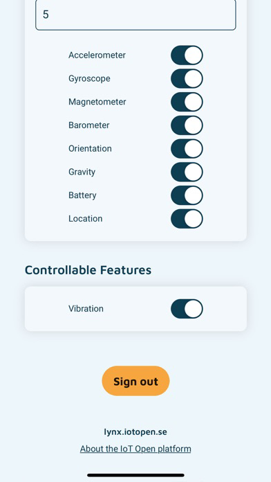 IoT SensorApp poster