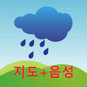 한국 날씨-지도
