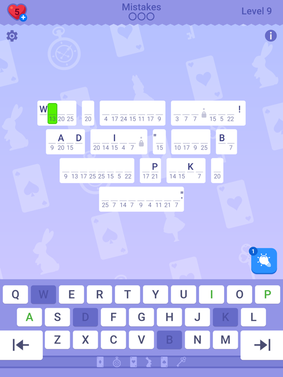 Cryptogram Mind Teasers ポスター