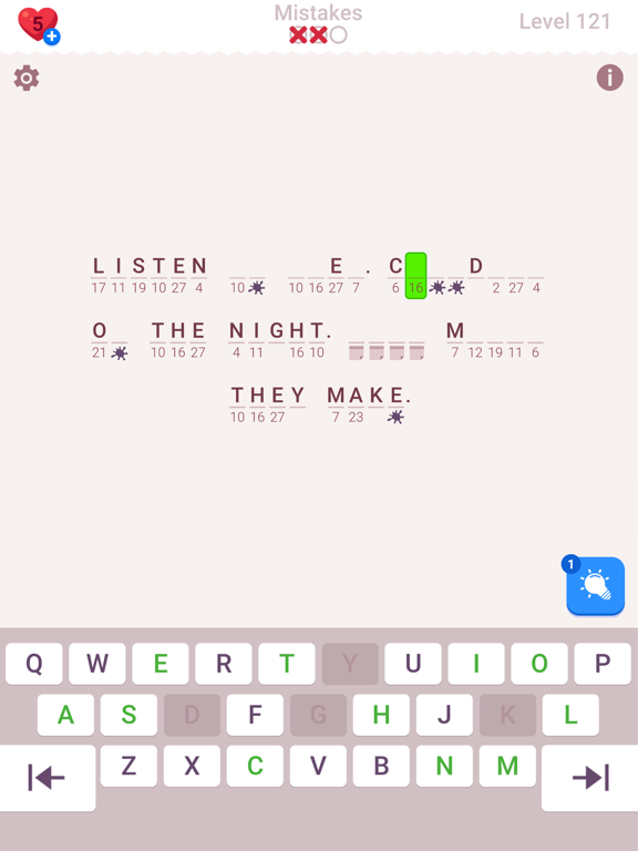 Cryptogram Mind Teasers ポスター