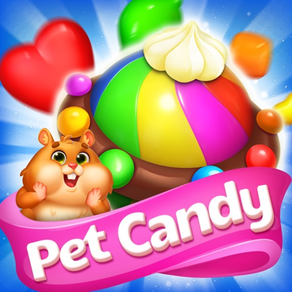 Pet Candy Puzzle - Match&Relax