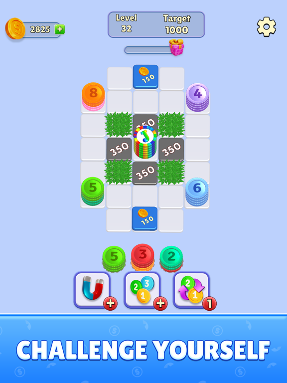 Coin Stack Puzzle poster