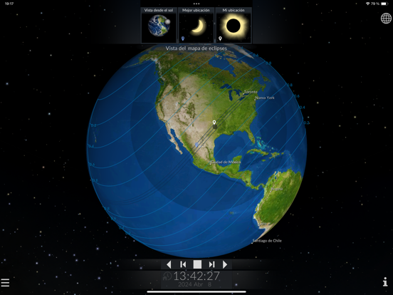Solar Eclipse Guide 2024 الملصق