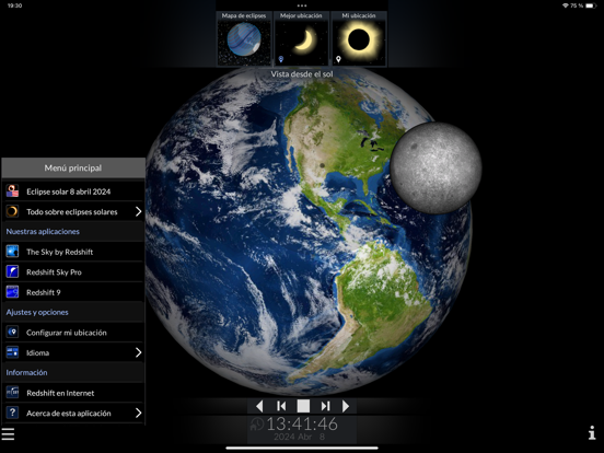Solar Eclipse Guide 2024 الملصق