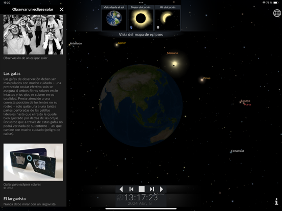 Solar Eclipse Guide 2024 الملصق