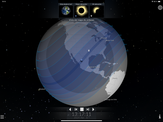 Solar Eclipse Guide 2024 الملصق