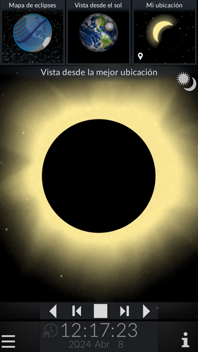 Solar Eclipse Guide 2024 الملصق