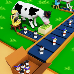 Egg Farm-Idle Milk Factory 3D