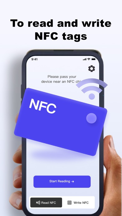 NFC Plus,Reader&Write Plakat
