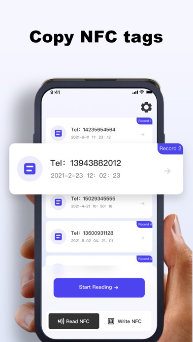 NFC Plus,Reader&Write Plakat