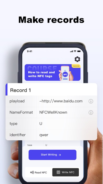 NFC Plus,Reader&Write Plakat