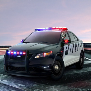 Polícia Oficial Cop automóvel