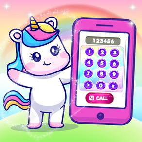 Baby Unicorn Phone For Kids 2+