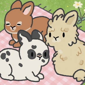 토끼들의 정원 - 귀여운 힐링 게임