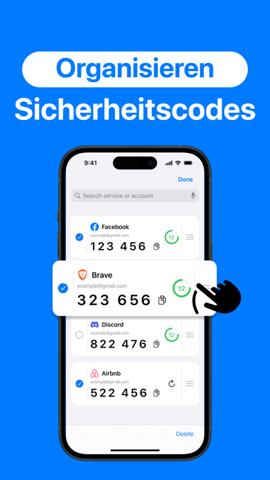 Internet-Schutz-App 2FA+ Plakat