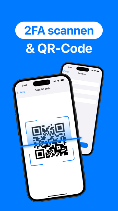 Internet-Schutz-App 2FA+ Plakat