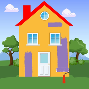 Paint Home - Wall Painter Game