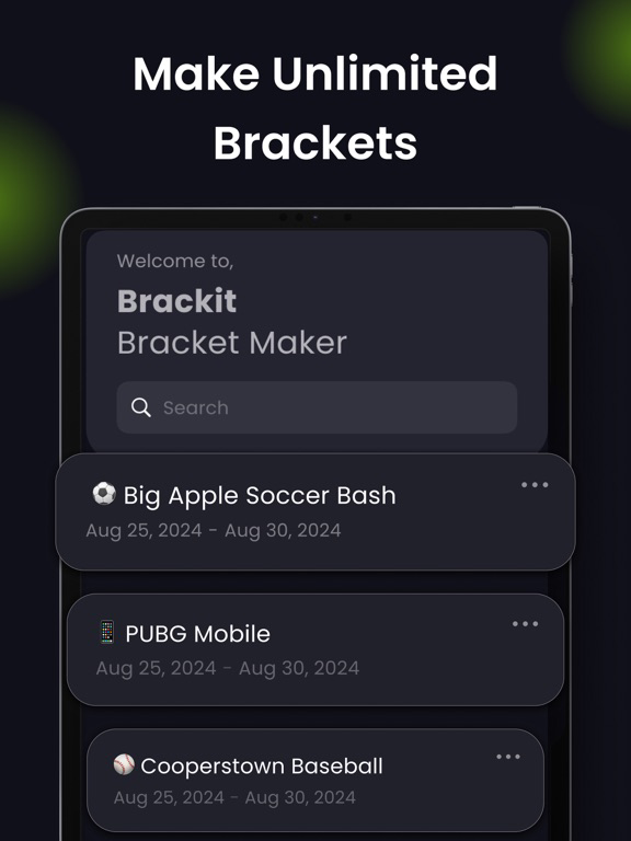 Tournament Bracket لنظام iOS (iPhone/iPad) قم بتنزيله مجانا على AppPure