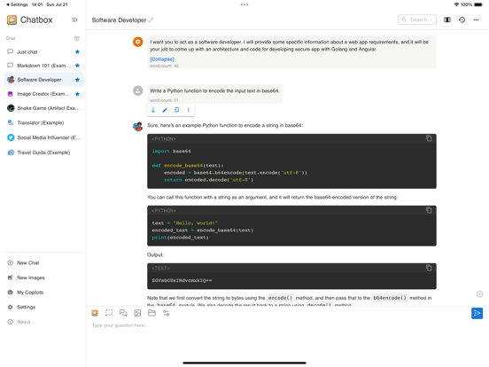 Chatbox - Powerful AI Client for iOS (iPhone/iPad) - Free Download at ...
