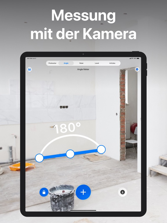 Winkelmesser (Protractor) Plakat
