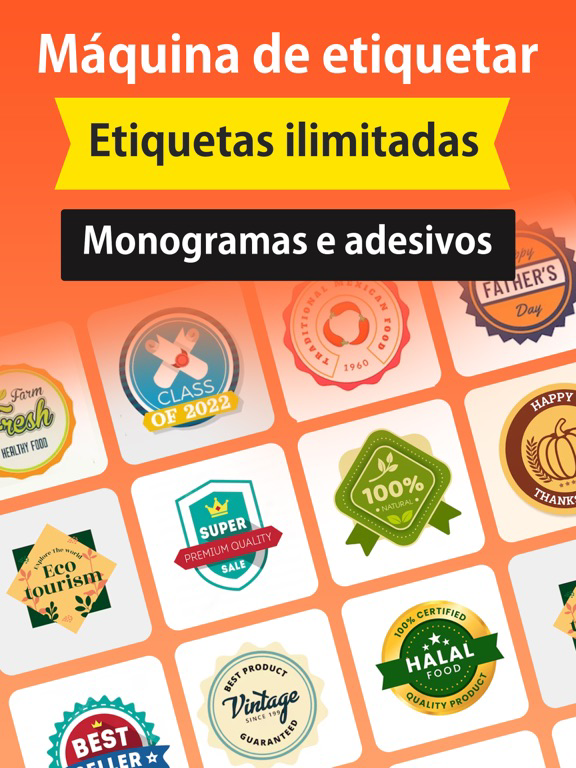 Etiquetas de Máquina :DIYLabel Cartaz