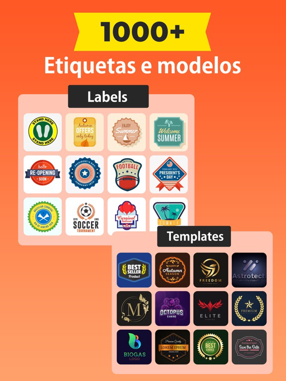 Etiquetas de Máquina :DIYLabel Cartaz