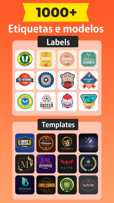 Etiquetas de Máquina :DIYLabel Cartaz