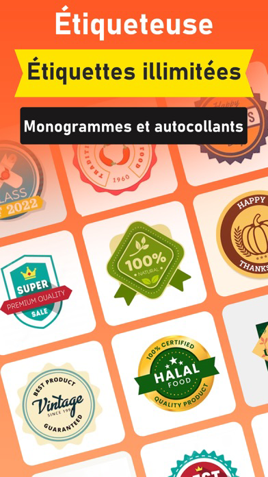Étiqueteuse,imprimante,créatur Affiche