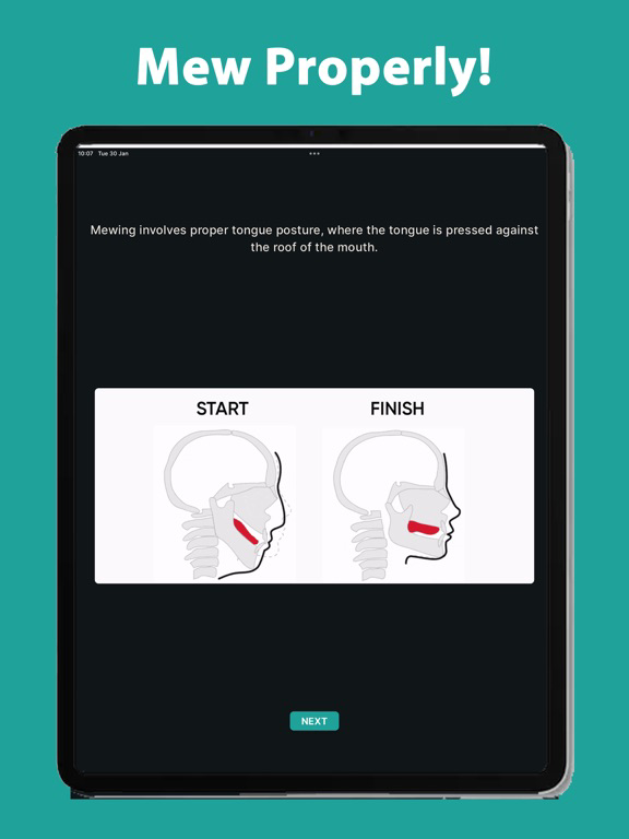 Mewing - Face Chin & Posture for iOS (iPhone/iPad) - Free Download at ...