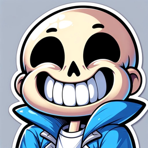 Sans Altered Stickers