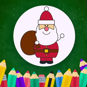 Christmas Coloring Book Page