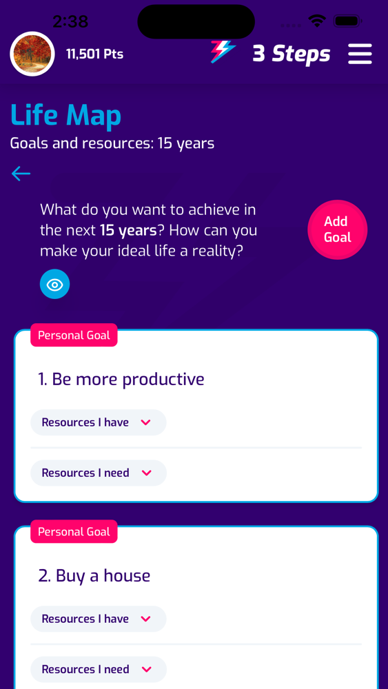 3 Steps App poster