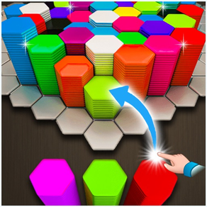 Hexa Sort Color Merge Game 3D