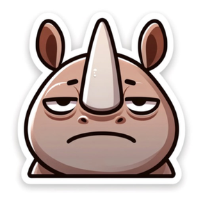 Rhinoceros Emojis & Stickers