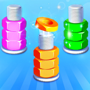 Nuts & Bolts Sorting Games 3D