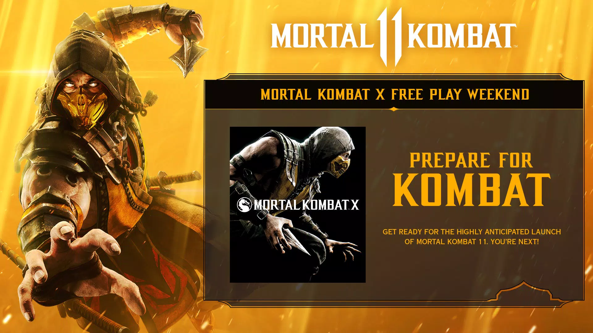 Main image for Mortal Kombat X application