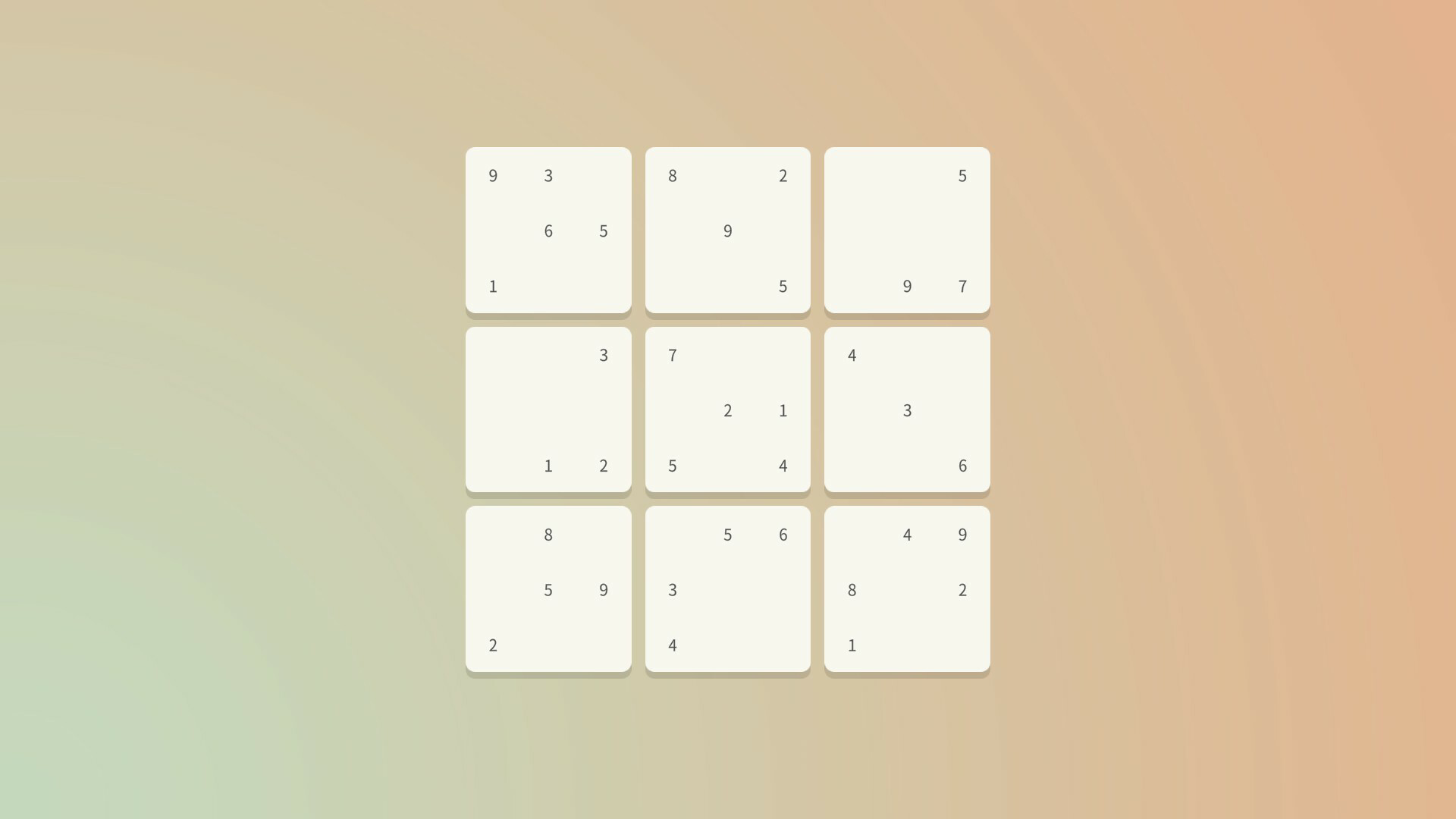Meta Sudoku