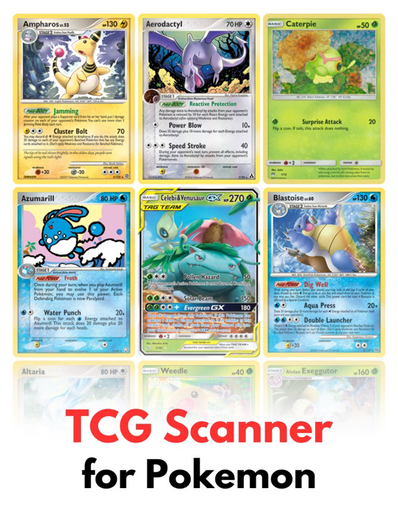 TCG Scanner for Pokémon لنظام iOS (iPhone/iPad/iPod touch) قم بتنزيله