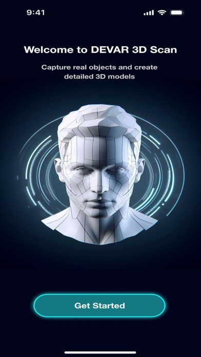DEVAR 3D Scan Plakat