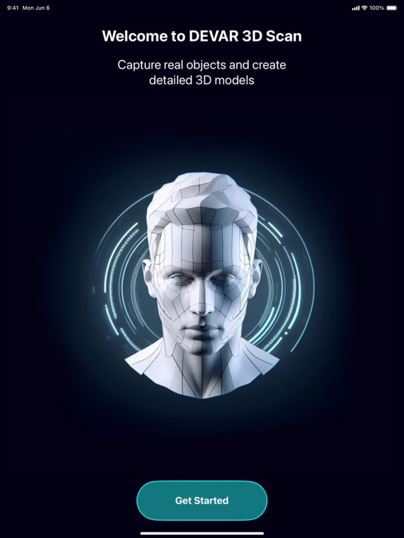 DEVAR 3D Scan Plakat