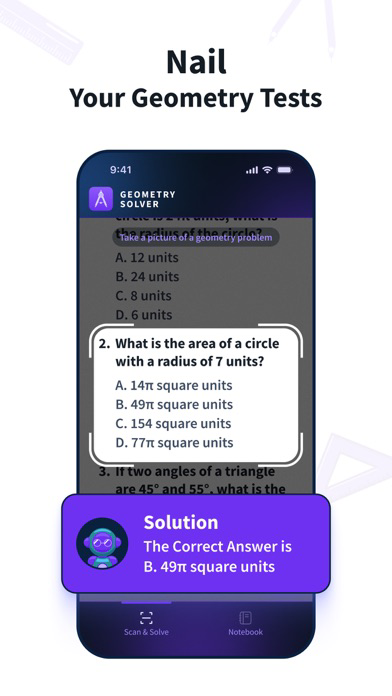 Geometry Solver & Calculator poster