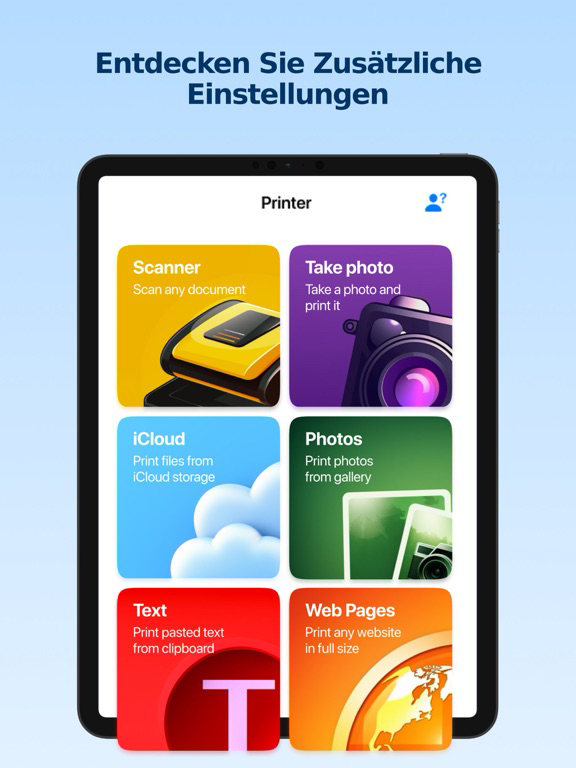 Printer & Documents Scanner Plakat