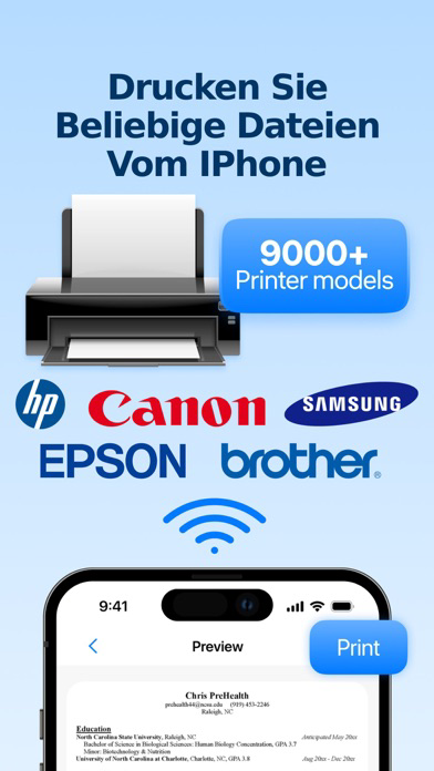 Printer & Documents Scanner Plakat