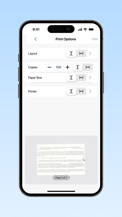 Printer & Documents Scanner Plakat