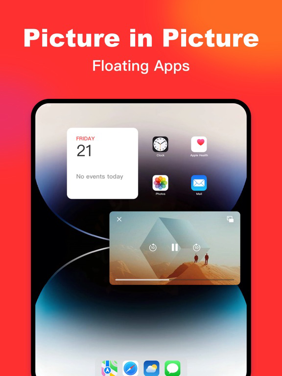 PiP Splitware - Floating Apps Affiche