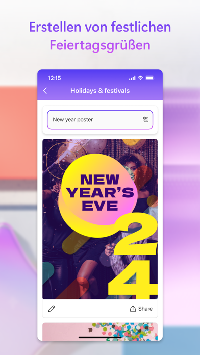 Microsoft Designer Plakat